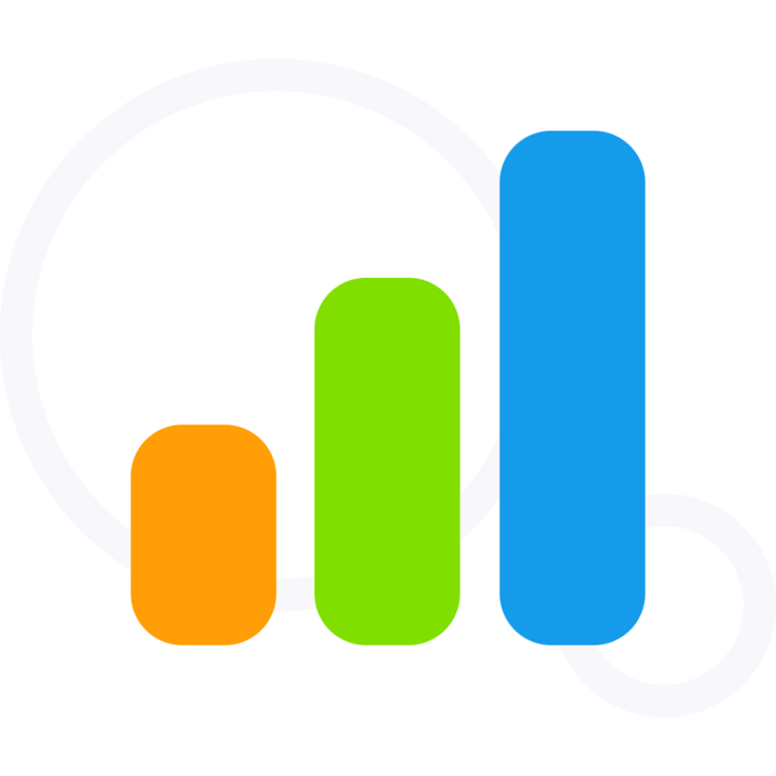 Graph visualising upward growth trend.